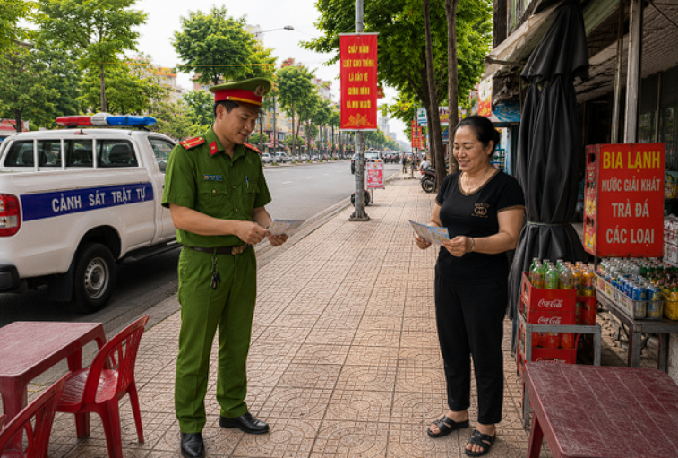 Tăng cường tuyên truyền, bảo đảm trật tự, an toàn giao thông khi thí điểm xe điện 4 bánh phục vụ du lịch